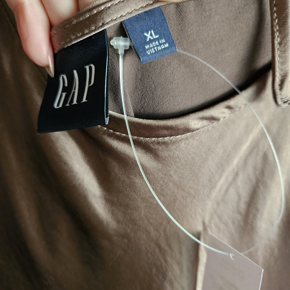 GAP Satin Midi Dress - Picture 5 of 7